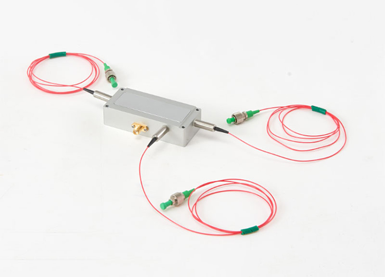 1550nm 80MHz Dual Output Fiber-Coupled Acousto-Optic Modulator AOM Acousto-Optic Device